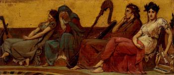 費德裡科 亞瑟 佈裡奇曼 Design For The Decoration Of An Aeolian Harp 費德裡科 亞瑟 佈裡奇曼 Design For The Decoration Of An Aeolian Harp